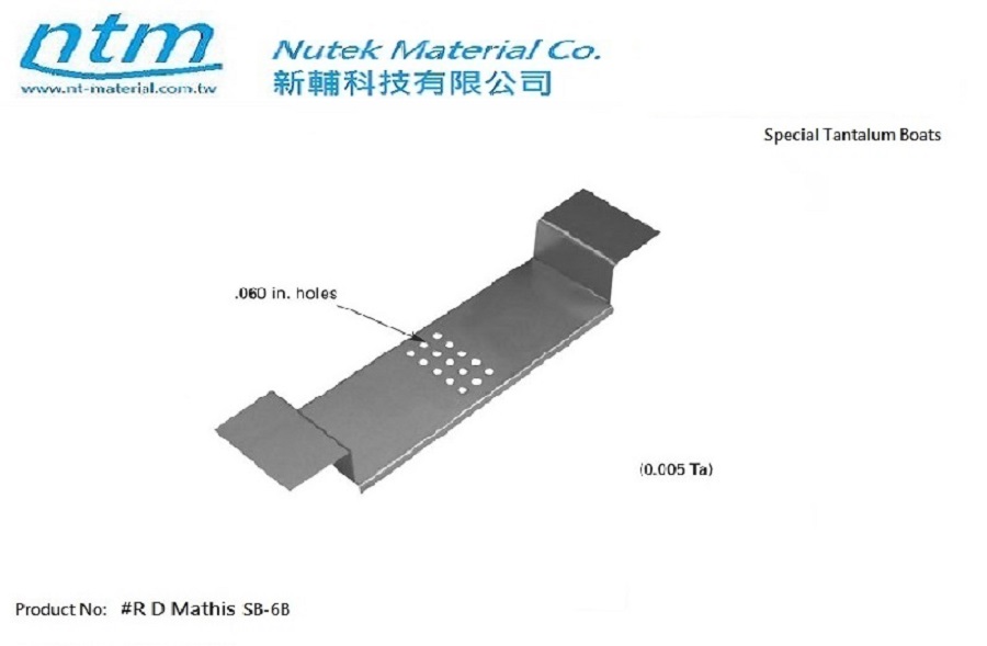 Special Tantalum Boats-Sb-6B